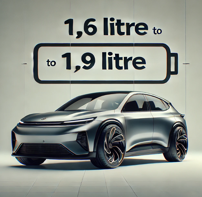 Service plan for vehicles 1.6 litre to 1.9 litre